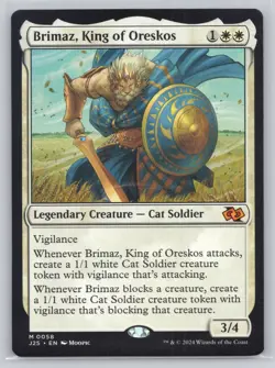 Brimaz, King of Oreskos (Anime) M Foundations Jumpstart 58 NM - Image 1