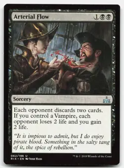 MTG Arterial Flow U Rivals of Ixalan 62 LP - Image 1