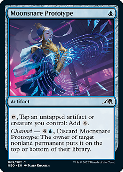 MTG - Moonsnare Prototype - Foil, Kamigawa: Neon Dynasty - Image 1