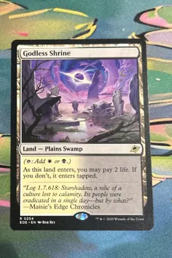 MTG - Godless Shrine - Rare - 0254 - Edge Of Eternities - Image 1