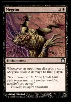 Megrim LP Light Play Duel Planeswalker MTG [8670] - Image 1