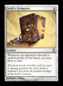 Geth's Grimoire LP Light Play Darksteel MTG [12311] - Image 1