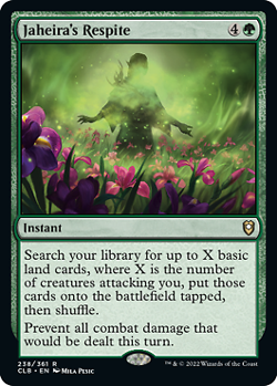 MTG - Jaheira's Respite, Commander Legends: Battle for Baldur's Gate - Image 1