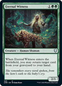 MTG - Eternal Witness - Theme Deck Exclusive, Commander Legends - Image 1