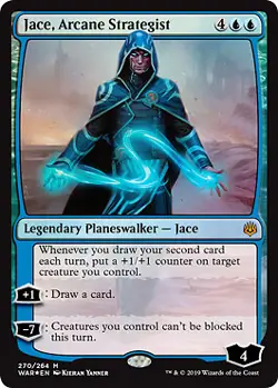 MTG - Jace, Arcane Strategist - Foil Planeswalker Deck Exclusive, War of the Spa - Image 1
