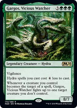 MTG - Gargos, Vicious Watcher, Core Set 2020 - Image 1