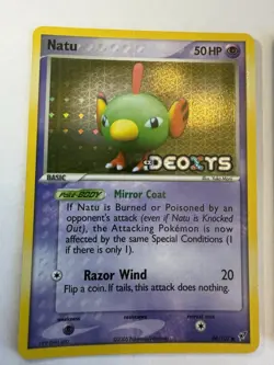 Pokemon EX Deoxys Natu & Xatu Holo Cards Lot 2005 English Yuka Morii - Image 2