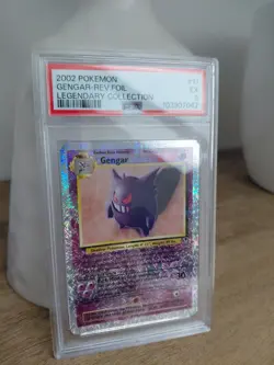 Gengar 11/110 — Legendary Collection Reverse Holo — PSA 5 — WoTC Pokemon Card - Image 2