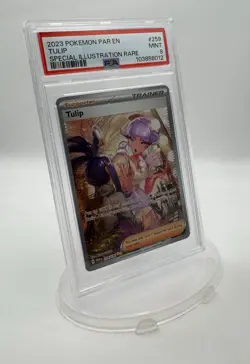 Pokemon TCG - Tulip 259/182 Paradox Rift Special Illus. Rare, EN, PSA 9 MINT!! - Image 1
