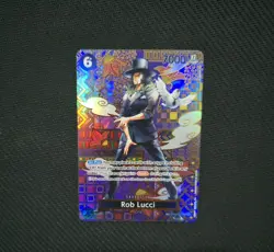 Rob Lucci, Alt, Mosaico, Op05, Awakening of the New Era, English, One Piece, GCC - Image 1