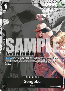 NM-Mint, English One Piece Sengoku (Winner Pack 2025 Vol. 3) - ST19-002 - C - Fo - Image 1