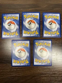 Pokemon TCG 25th Anniversary Celebrations Collections Lot x5 Cards - Image 2
