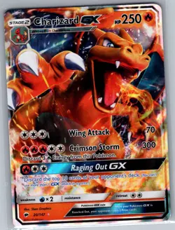 Charizard GX 20/147 SM - Burning Shadows - Pokemon Card - NM - Image 1