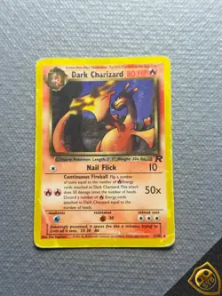 Dark Charizard 21/82 - Pokemon Card NO Holo - Team Rocket ENG - Image 1