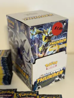 Pokemon Sun And Moon Lost Thunder 3 Card Booster Pack X60 With Display Box! - Image 2