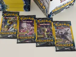 Pokemon Sun And Moon Lost Thunder 3 Card Booster Pack X60 With Display Box! - Image 3