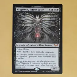 Magic MTG-Valgavoth, Terror Eater - Duskmourn: House of Horror DSK M #120 - Image 1