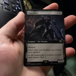 Warg Rider (Extended Art) Universes Beyond: the Lord of the Rings: Mtg - Image 1