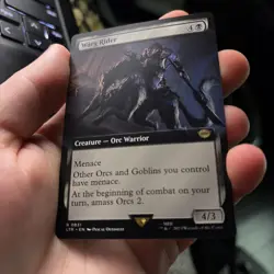 Warg Rider (Extended Art) Universes Beyond: the Lord of the Rings: Mtg - Image 3