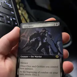 Warg Rider (Extended Art) Universes Beyond: the Lord of the Rings: Mtg - Image 4