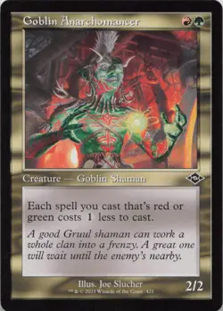 Goblin Anarchomancer (Retro Frame) C Modern Horizons 2 421 - LP MTG - Image 1