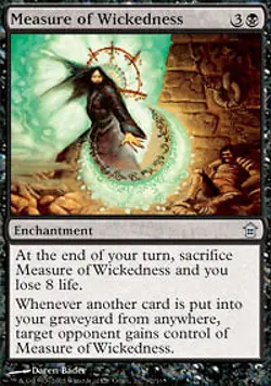 MTG - Measure of Wickedness Saviors of Kamigawa - Image 1