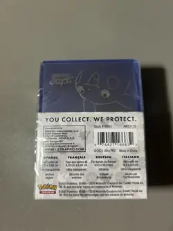 Ultra PRO Pokemon Toploaders Pikachu Gold + Penny Sleeves 25ct New Official - Image 2
