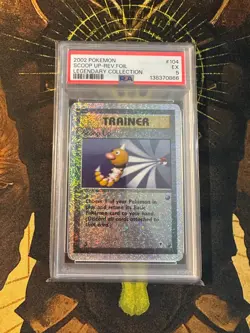 Pokemon Scoop Up 104/110 Legendary Collection Reverse Holo PSA 5 - Image 1