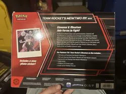 NEW Destined Rivals Pokemon TCG Team Rockets Mewtwo EX Box Sealed - Image 2
