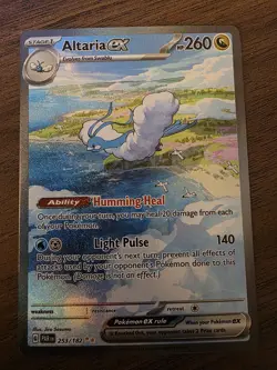 Pokemon Altaria ex Full Art Holo Special Illustration Rare 253/182 Paradox Rift - Image 1