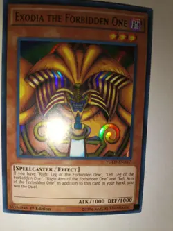 Yu-Gi-Oh! TCG Exodia the Forbidden One YGLD-ENA17 1st Edition Holo - Image 1