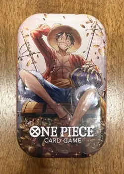 One Piece Tin Pack Set Vol.2 (TS-02) LUFFY x1 Factory Sealed READY TO SHIP NOW - Image 2