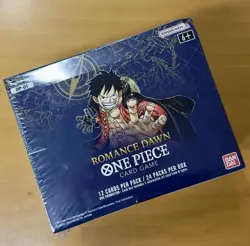 One Piece TCG- Romance Dawn OP01 Display - white Buttom - Englisch -OVP Sealed - Image 1