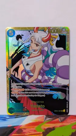 Yamato OP01-121 - One Piece TCG - Romance Dawn SEC Foil NM English - Image 1