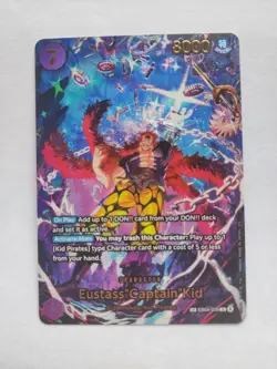 Eustass"Captain"Kid SP ENGLISH EB04-039 R NM OP14 One Piece Card Game - Image 1