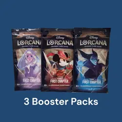 Disney Lorcana TCG: The First Chapter Booster Packs (3pks) 4050368981721 - Image 1