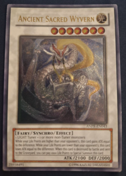 Ancient Sacred Wyvern (UTR) ANPR-EN043 Unlimited LP+ Ultimate Rare - Image 1