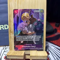 OP10-063 Vinsmoke Sanji Treasure Rare One Piece TCG English Card - Image 2