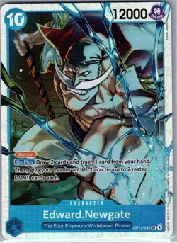 Edward.Newgate OP13-042 SR Carrying On His Will - One Piece Card - NM - Image 1