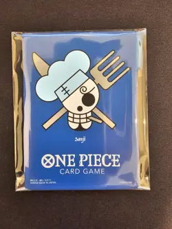 ONE PIECE Card Game Official Don Sleeves Limited Bandai Japan (10pc) - Sanji NEW - Image 1