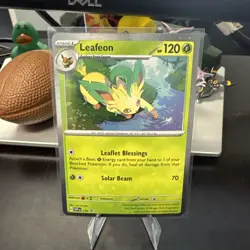 Leafeon 170 Black Star Promo Card Prismatic Evolutions POKEMON TCG ENGLISH Free - Image 1