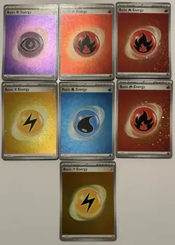 Pokemon 151 Cosmos Holo Energy Cards - Image 2
