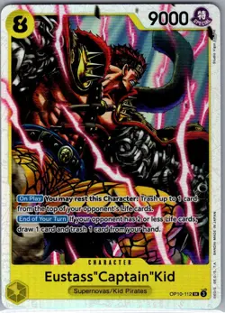 Eustass"Captain"Kid OP10-112 SR Royal Blood - One Piece Card - NM - Image 1