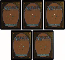 MTG Duskmourn: House of Horrors Set of Full Art Lands Foil (Common) - Image 3