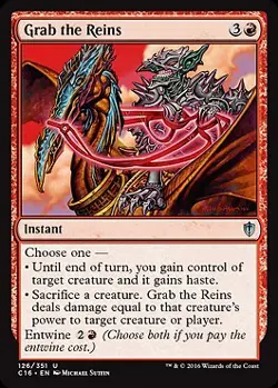MTG - Grab the Reins, Commander 2016 - Image 1