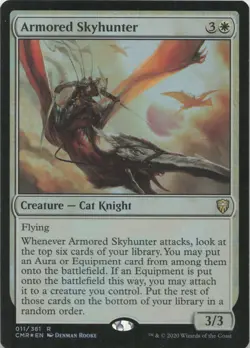 Armored Skyhunter - FOIL - R Commander Legends 11 - MTG - Image 1
