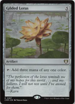 Gilded Lotus R Commander Masters 387 NM MTG - Image 1