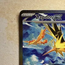 Zapdos ex 202/165 -Scarlet & Violet 151 Special Illustration Rare Pokemon -NM - Image 3