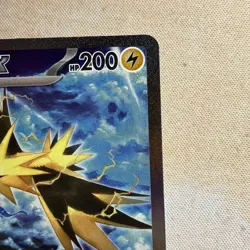Zapdos ex 202/165 -Scarlet & Violet 151 Special Illustration Rare Pokemon -NM - Image 4