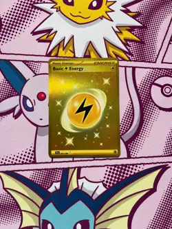 Pokemon TCG - Basic Electric Energy 257/198 - Scarlet & Violet - Gold - NM/M - Image 1